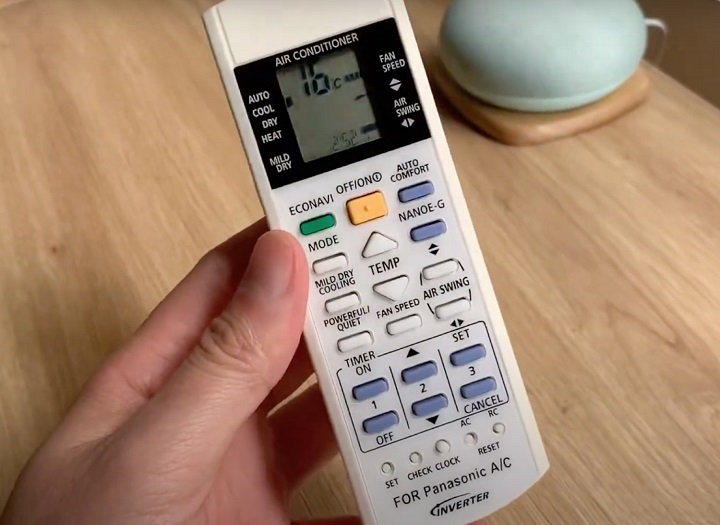 Hướng dẫn bật chế độ Eco trên điều hòa Panasonic đơn giản