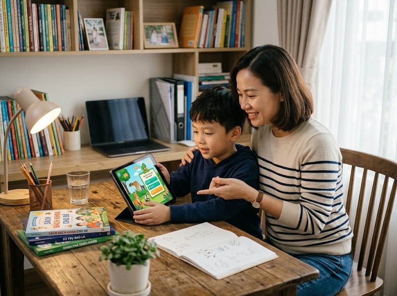 Bất đồng giới hạn công nghệ với con nên giải quyết theo độ tuổi thế nào?