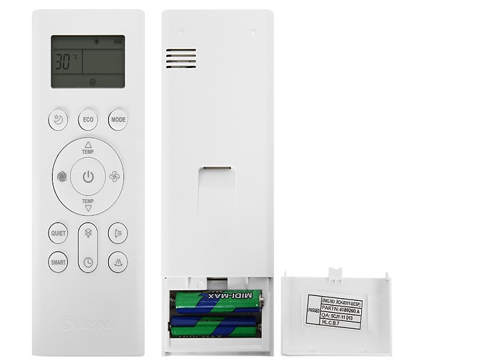 Cách bật chế độ Eco trên máy lạnh Casper bằng remote 