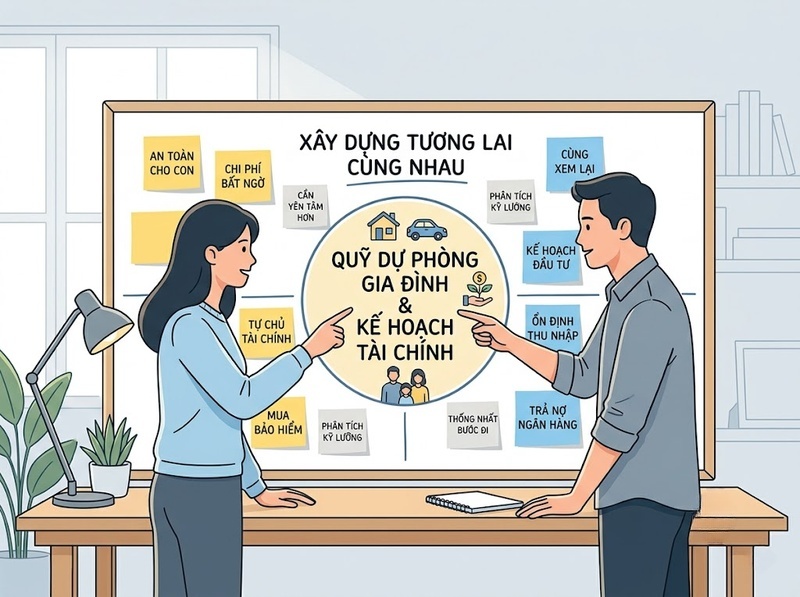 Cách nói chuyện tiền bạc với vợ chồng để dễ chia sẻ và thống nhất