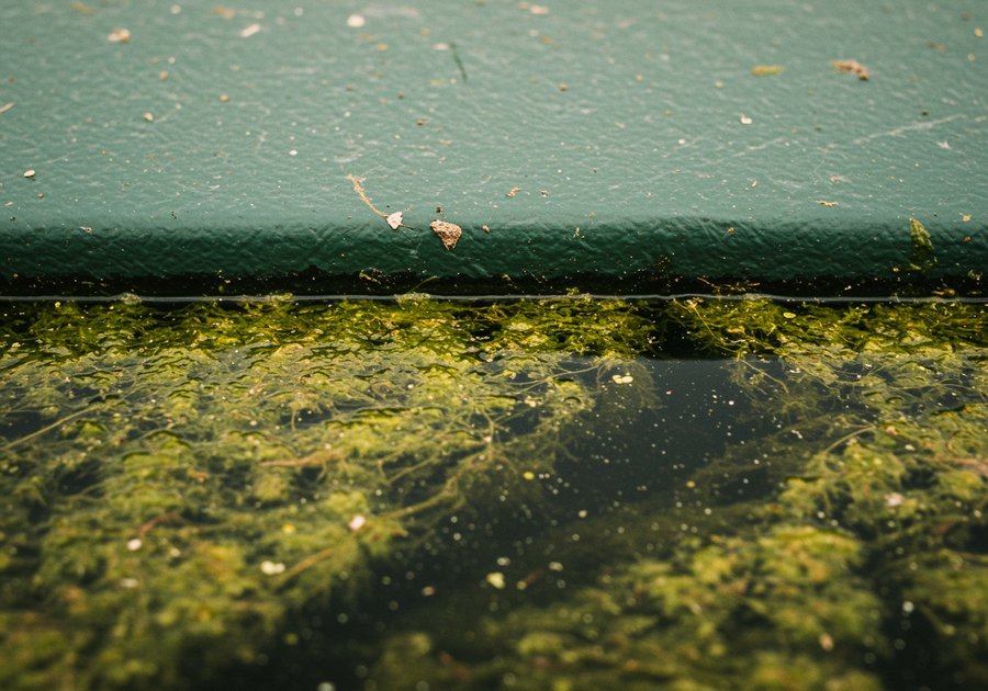 Cách xử lý nước hồ cá bị rêu xanh trong ao lót bạt