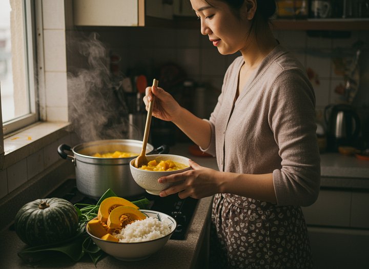 Mẹo nấu cháo bí đỏ dinh dưỡng cho người bệnh ăn ngon, bổ dưỡng