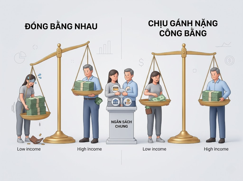 Chia tài chính khi thu nhập chênh lệch thế nào để vẫn công bằng?