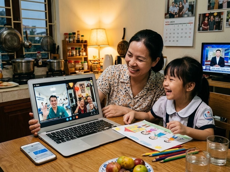 Công nghệ trong giao tiếp gia đình hỗ trợ kết nối và trao đổi thế nào?