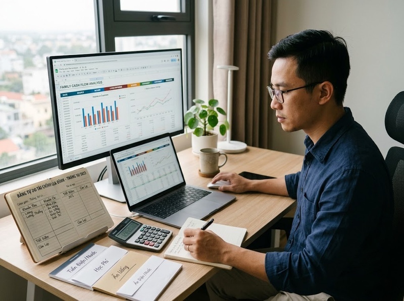 Đánh giá cân đối thu chi gia đình dựa trên những chỉ số nào?