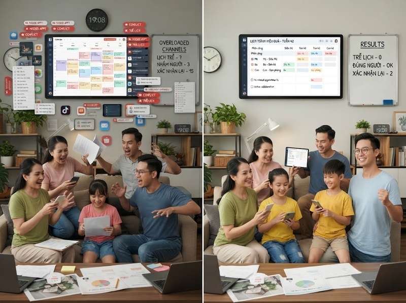 Đánh giá hiệu quả công nghệ quản lý gia đình dựa trên những tiêu chí nào?