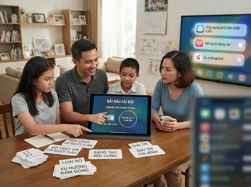 Đánh giá nền tảng số cho gia đình cần xem xét lợi ích và rủi ro nào?