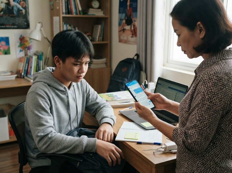 Dấu hiệu ranh giới quyền riêng tư không rõ thường xuất hiện qua hành vi nào?