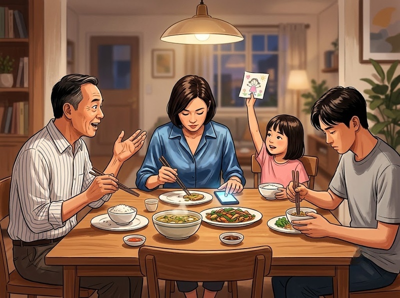 Điện thoại ảnh hưởng quan hệ gia đình thế nào khi các thành viên ở bên nhau?