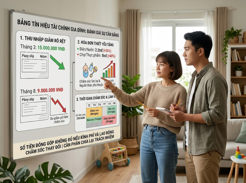 Điều chỉnh trách nhiệm tài chính gia đình khi hoàn cảnh thay đổi thế nào?