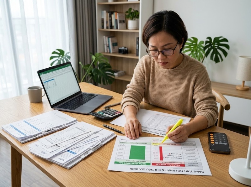 Gia đình đối phó chi phí sinh hoạt tăng bằng những điều chỉnh nào?