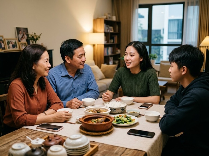 Gián đoạn công nghệ trong gia đình làm suy giảm chất lượng tương tác ra sao?
