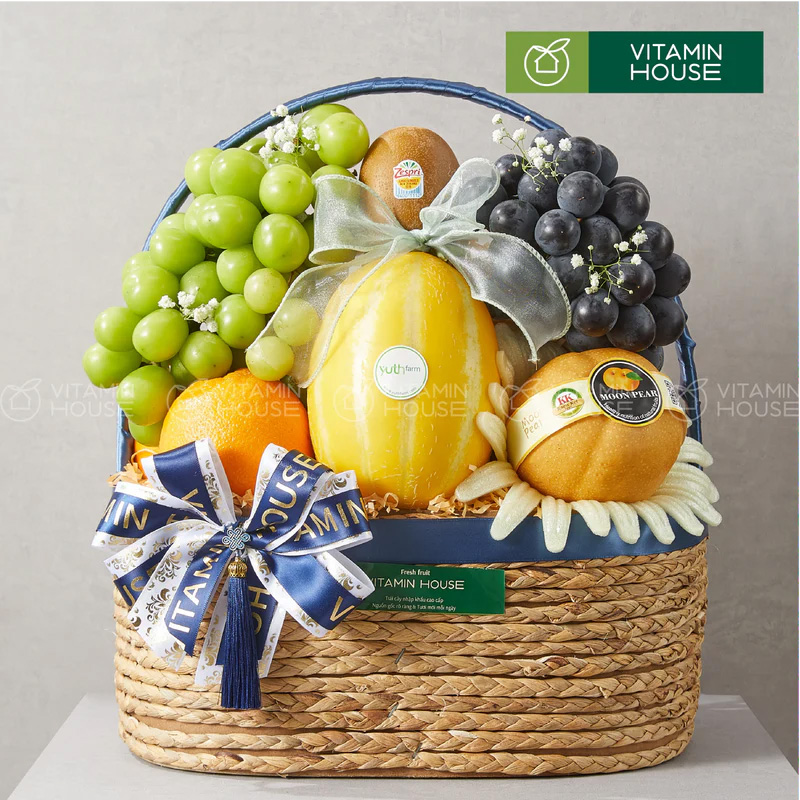 Giỏ trái cây - Món quà sức khỏe xu hướng hiện đại thời nay