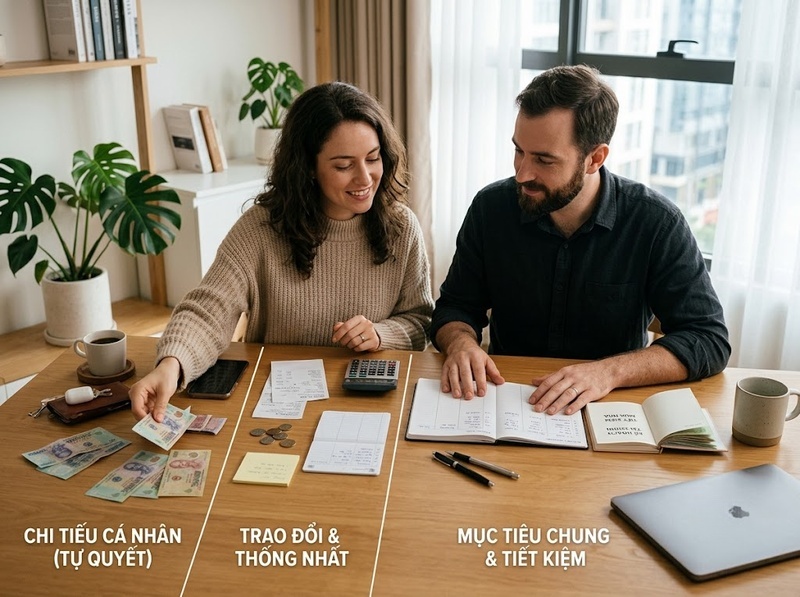 Giới hạn chi tiêu cần thống nhất giữa các thành viên nên đặt thế nào?