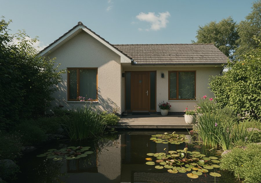 Xây hồ cá trước nhà có tốt không theo quan niệm dân gian?