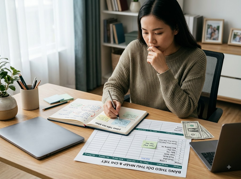 Lập ngân sách gia đình thế nào để thực tế và dễ duy trì?