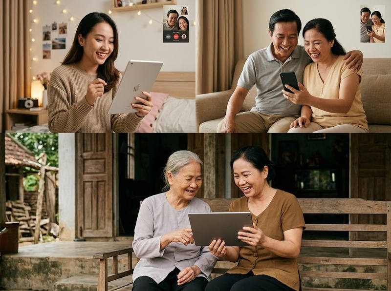 Mạng xã hội ảnh hưởng gia đình qua giao tiếp, so sánh và quyền riêng tư ra sao?