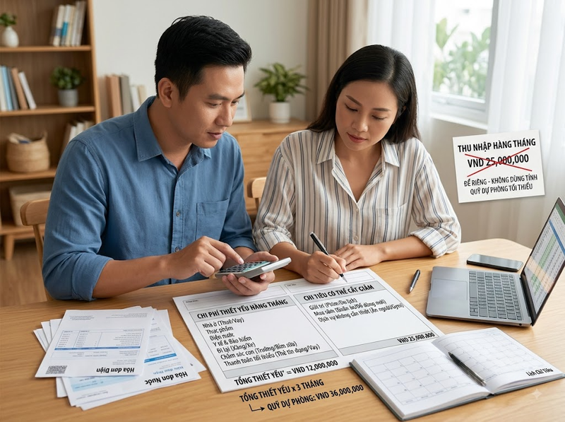 Mức quỹ dự phòng gia đình bao nhiêu là phù hợp với hoàn cảnh?