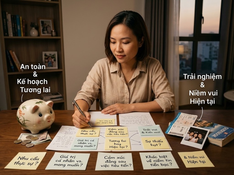 Nguyên nhân cốt lõi mâu thuẫn tiền bạc được nhận diện bằng những câu hỏi nào?