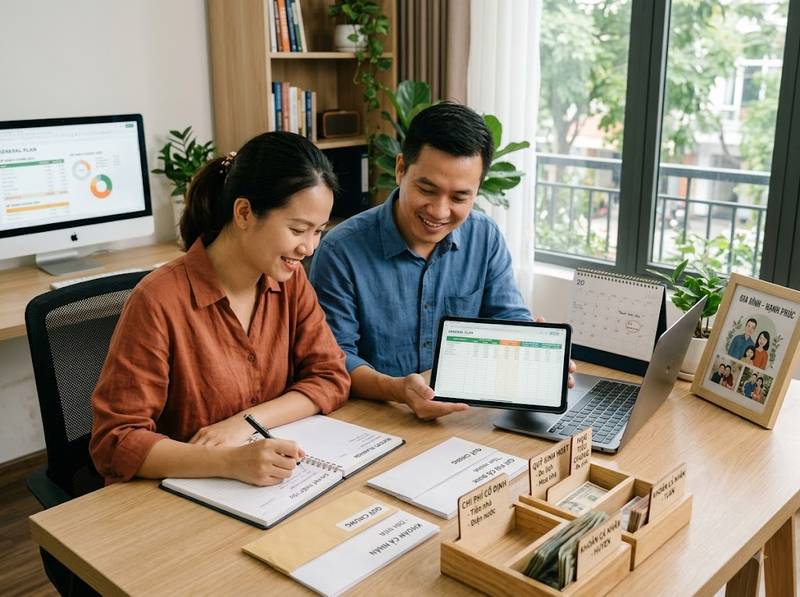 Nguyên tắc sử dụng tiền chung nên được gia đình thống nhất thế nào?