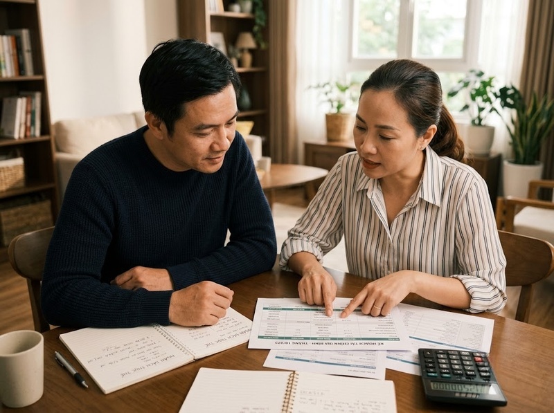 Nói chuyện sau xung đột tài chính thế nào để cuộc trao đổi mang tính xây dựng?