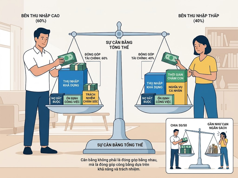 Phân chia trách nhiệm tài chính gia đình thế nào để hợp lý và công bằng?