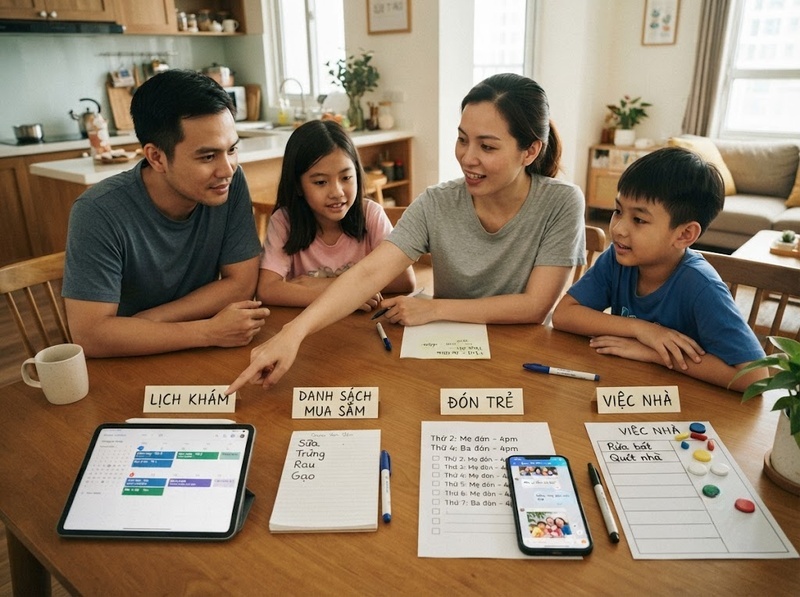 Phối hợp công nghệ giữa các thành viên thế nào khi mức độ sử dụng khác nhau?