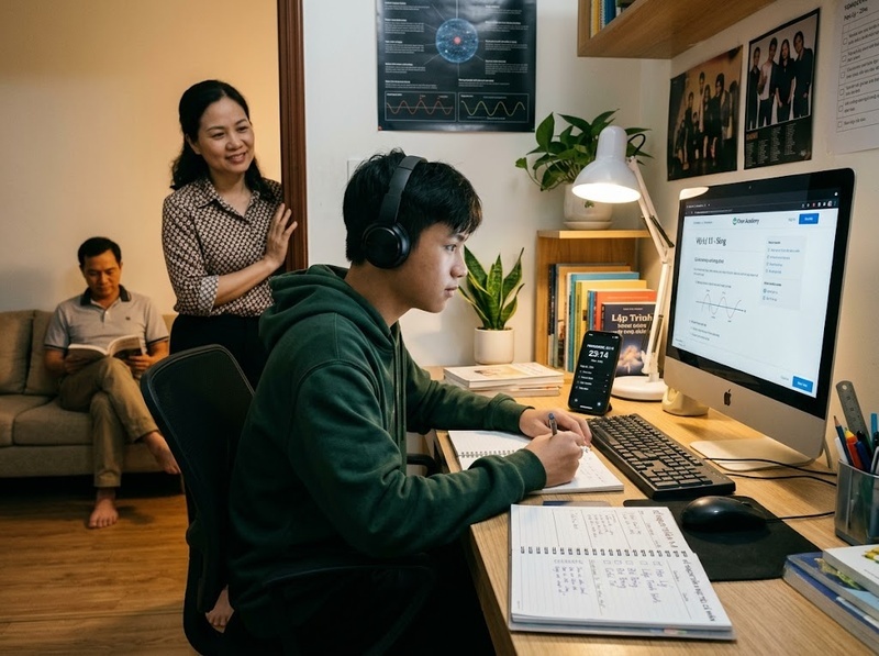 Quản lý công nghệ khi con lớn nên chuyển từ giới hạn sang tự chủ thế nào?