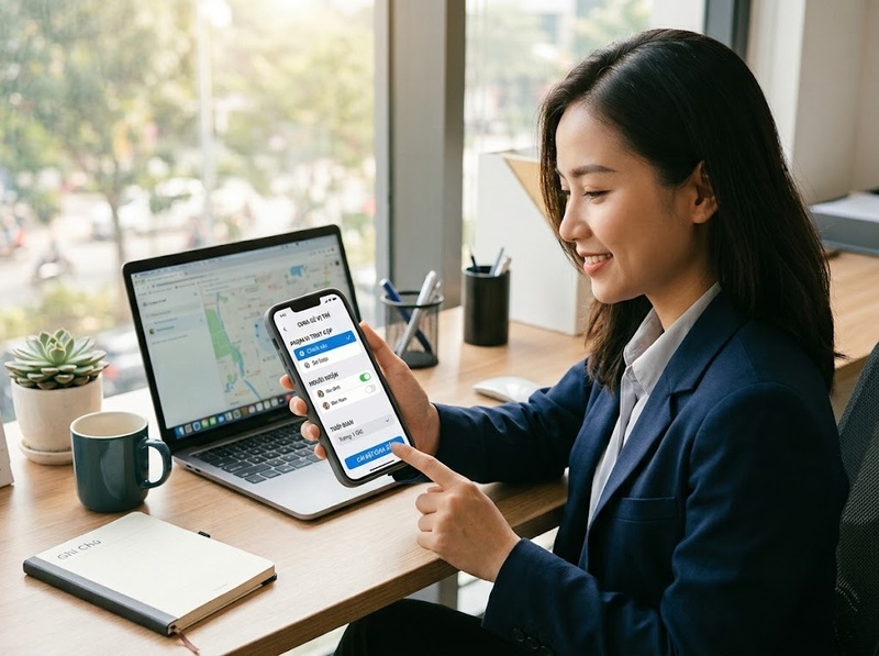 Quyền riêng tư khi chia sẻ vị trí nên được bảo vệ bằng thỏa thuận nào?