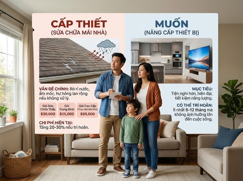 Quyết định khoản chi lớn gia đình cần xem xét những yếu tố nào?