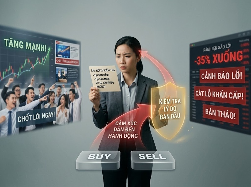Quyết định tài chính theo cảm xúc: cách nhận biết và kiểm soát trước khi chọn