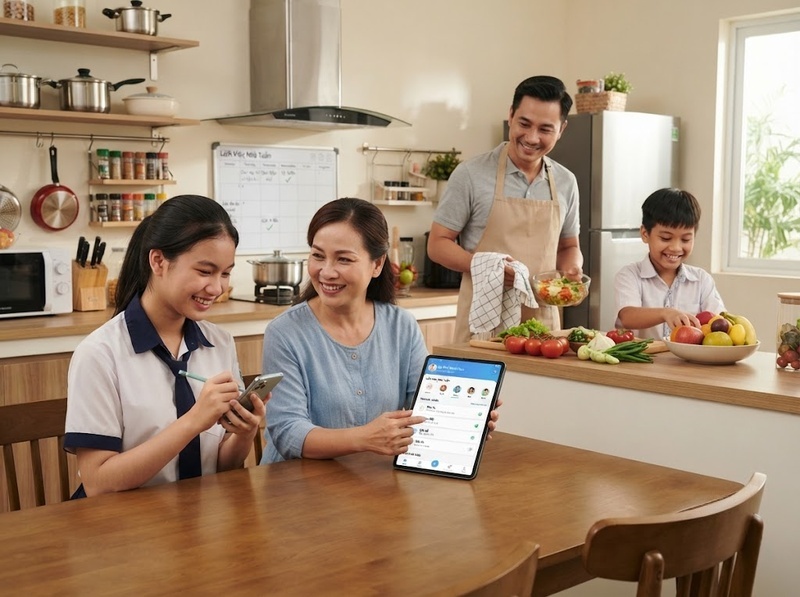 Theo dõi việc nhà bằng công nghệ thế nào mà không tạo cảm giác bị giám sát?