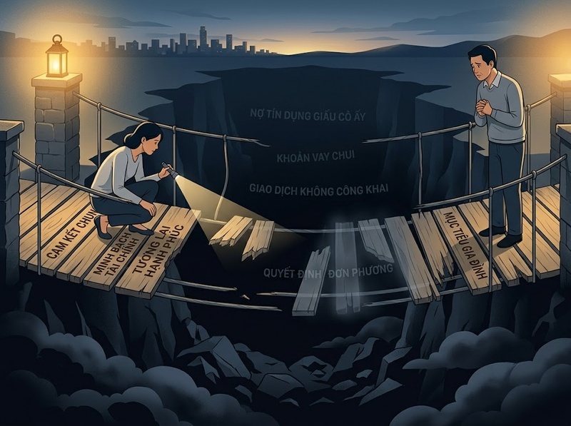 Thiếu minh bạch tài chính ảnh hưởng thế nào đến niềm tin gia đình?
