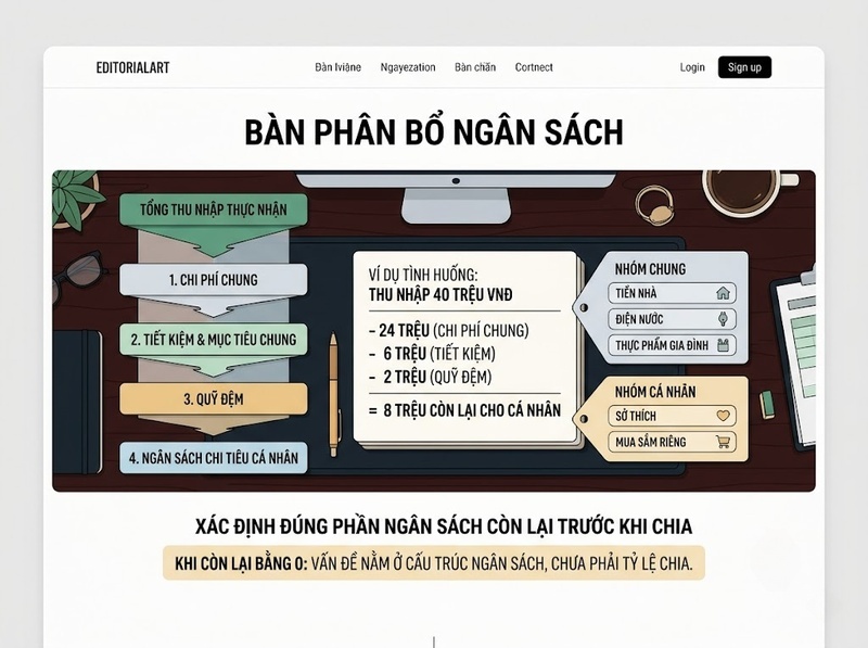 Thỏa thuận chi tiêu cá nhân thế nào để cân bằng tự do và ngân sách?