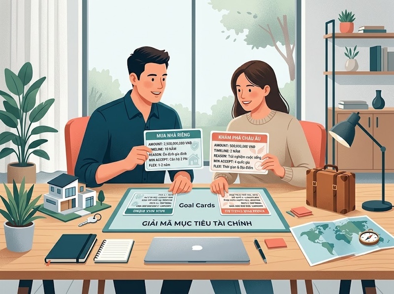 Thống nhất mục tiêu tài chính gia đình khi mỗi người có ưu tiên khác nhau