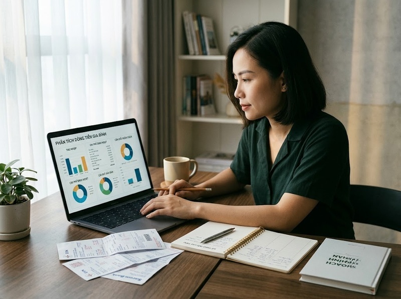 Tiêu chí đánh giá tài chính gia đình nào phản ánh đúng sức khỏe tài chính?