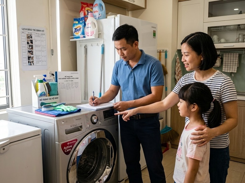 Trách nhiệm sử dụng thiết bị chung nên bao gồm bảo quản, sửa chữa và chi phí nào?