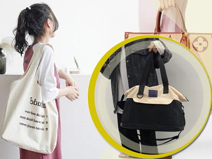 Thực tế túi tote canvas chịu lực nặng được bao nhiêu kg?