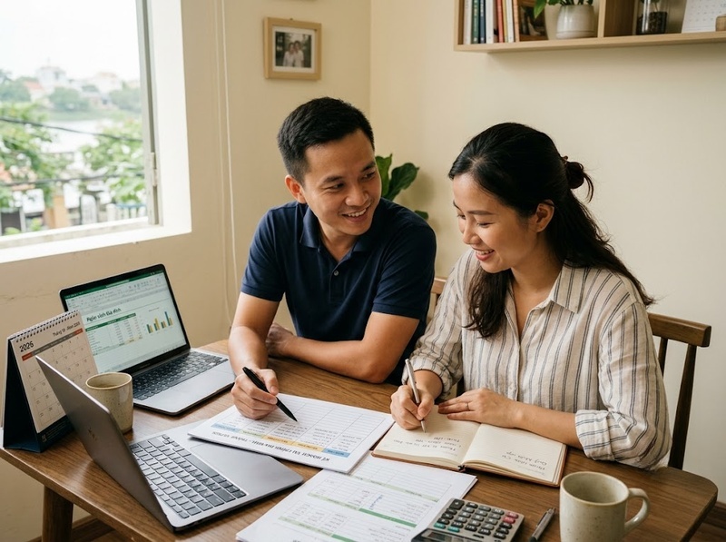 Xung đột tài chính lặp lại giữa vợ chồng nên được giải quyết từ đâu?