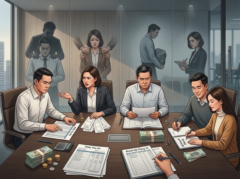 Xung đột tài chính trong gia đình hình thành từ những bất đồng nào?