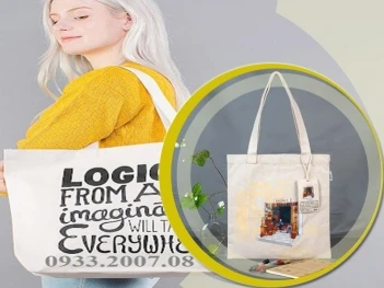 Cách giặt và bảo quản túi tote canvas giúp bền màu, không co vải