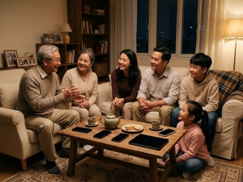 Cách cân bằng giao tiếp số và trực tiếp trong gia đình