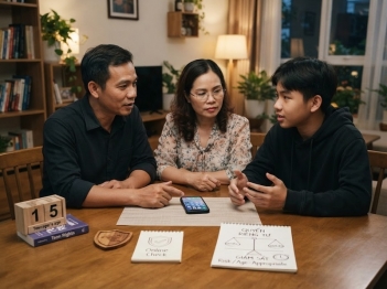 Cha mẹ kiểm tra điện thoại của con khi nào phù hợp?