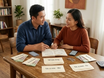 Chia sẻ thu nhập giữa vợ chồng đến mức nào là phù hợp?