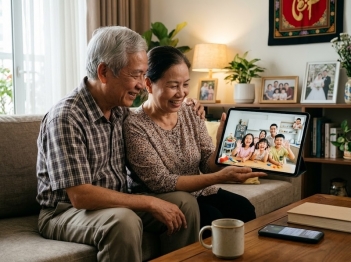 Công nghệ giao tiếp giữa các thế hệ trong gia đình