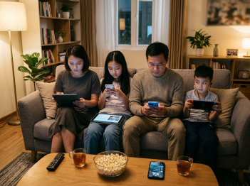 Công nghệ làm giảm tương tác gia đình như thế nào?