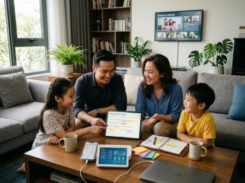 Vai trò công nghệ trong tổ chức đời sống gia đình