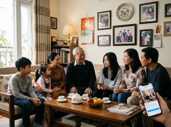 Nguyên tắc đăng ảnh người thân lên mạng xã hội