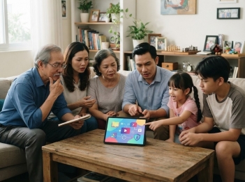 Cách đánh giá nền tảng số cho gia đình