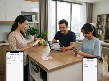 Quản lý danh sách mua sắm gia đình bằng công nghệ